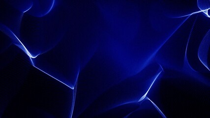 Wall Mural - modern illustration background abstract design plexus structure evolving organic motion, abstract te
