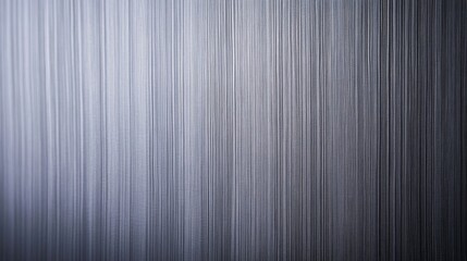 Poster - Abstract metallic texture with vertical lines creating a smooth gradient effect