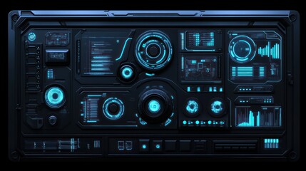 Futuristic Control Panel