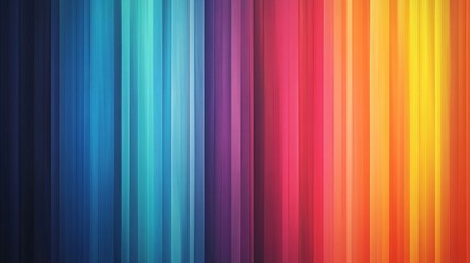 Fototapete - Colorful spectrum lines creating vibrant abstract background