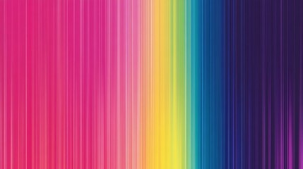 Poster - Colorful spectrum gradient creating vibrant vertical stripes background