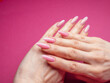 © 6okean - Woman hand care. Hands and spa relaxing. Beauty woman nails.