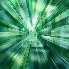 Poster - Dynamic abstract motion lines digital space graphic design futuristic environment perspective visual concept