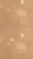 Poster - abstract close-up of a beige makeup foundation texture, showcasing a smooth and creamy appearance 