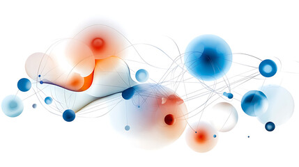 Poster - Dynamic abstract shapes with vibrant colors digital artwork modern design creative environment artistic perspective
