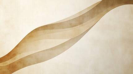 Aufkleber - Scholarly background design featuring cream and brown textured pages with a soft fade and golden ratio fold for inviting layouts