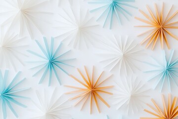 Poster - Minimalist Geometric Stars Ethereal Digital Design for Tech Branding, Creative Agency Visuals and Innovative Marketing Aesthetics