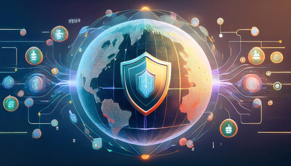 security shield for binary code lock and key