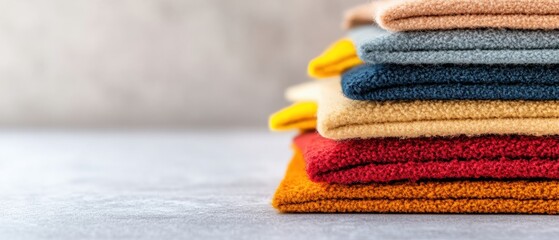 Poster - Tactile Innovation Sustainable Textile Gradient Showcasing Circular Design Principles for Modern Interior and Commercial Fabric Selection Strategies