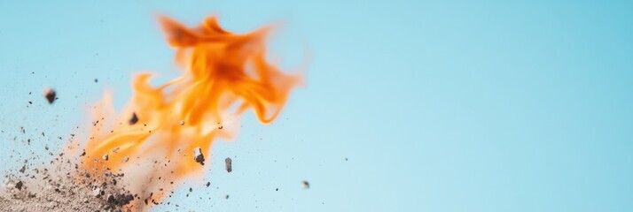 Aufkleber - Kinetic Combustion Visualization Dynamic Fire Flow for Energy Innovation, Digital Marketing, and Sustainable Technology Branding Concepts