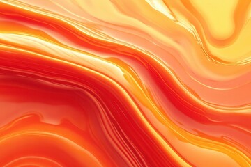 Poster - Dynamic abstract background with energetic red and orange waves creating a vibrant, bold design suitable for text overlay