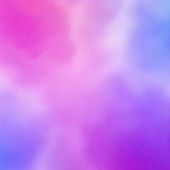 Poster - A soft, abstract watercolor blend of purple, pink, and blue hues, creating a calming and vibrant effect, perfect for backgrounds or artistic designs.