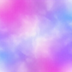 Poster - A soft, abstract watercolor blend of purple, pink, and blue hues, creating a calming and vibrant effect, perfect for backgrounds or artistic designs.