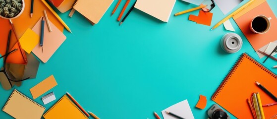 Aufkleber - Gen Z Learning Revolution Collaborative Classroom Design with Vibrant Minimalist Stationery - Innovative Educational Engagement for Digital-Native Students