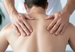 © SaLLy Studio AI - Relaxing Back Massage Therapy Session Close Up View