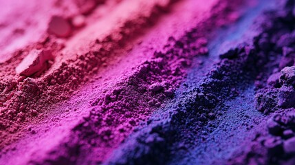 Poster - A beautiful purple and blue color palette displaying a harmonious blend of shades and tones