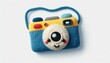 © sakson - Creative plush camera toy design home craft playful close-up fun and whimsical