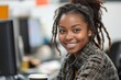© dgpatel - a young woman with long hair and a bright smile looking towards the camera.