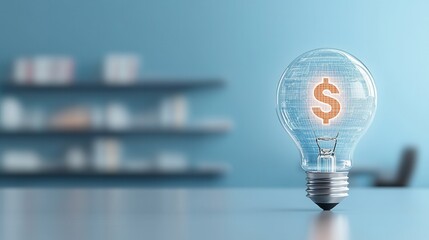 Poster - This image depicts a futuristic concept highlighting the intersection of finance innovation and visionary ideas that drive progress and growth in the business landscape