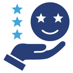 Aufkleber - Satisfaction Two Color Icon