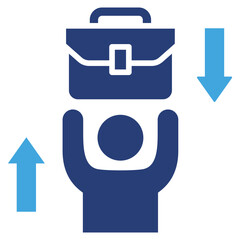 Poster - Workload Two Color Icon