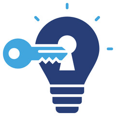 Poster - Problem Solving Two Color Icon