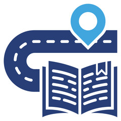 Poster - Learning Journey Two Color Icon