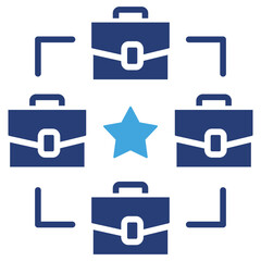 Poster - Integration Two Color Icon