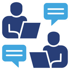 Poster - Communication Two Color Icon