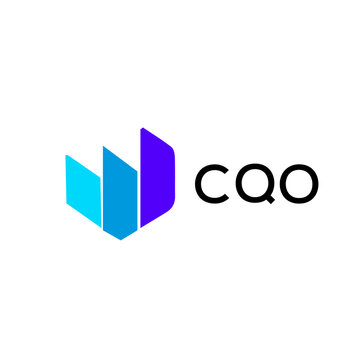 CQO creative minimalist letter logo.