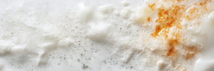 Aufkleber - Marble texture background with culinary stains perfect for rustic recipes or food blogs showcasing a unique cooking atmosphere