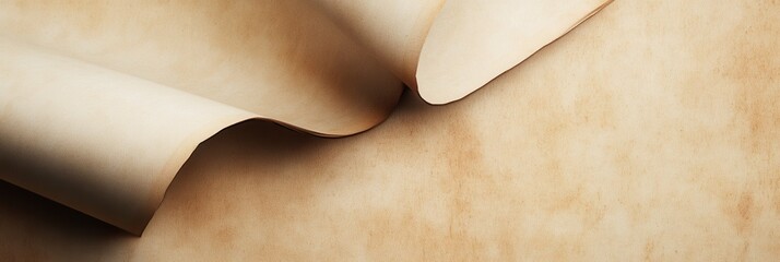 Aufkleber - Elegant cream and brown book page texture with golden ratio fold for inviting scholarly designs in digital applications