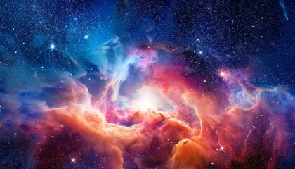 nebula cosmic star abstract background bright and colorful backdrop in space
