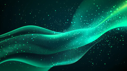 Wall Mural - northern wavy glitter
