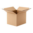 © MOPP - A simple, open cardboard box, ready for storage or shipping.