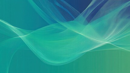 Leinwandbilder - Dynamic background with intersecting trend lines and data grid symbolizing political and economic analysis in calm colors