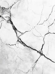 Aufkleber - Elegant cool gray marble texture featuring striking white veins for sophisticated design spaces