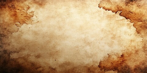 Poster - Textured vintage paper background with earthy tones and soft gradients for creative designs and artwork