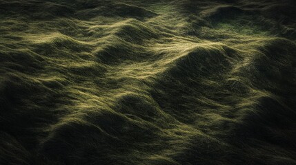 Wall Mural - Textured Shadows in a Sun-Drenched Field