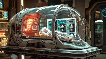 Poster - This High tech incubators support the growth of embryos, showcasing modern scientific advancements.
