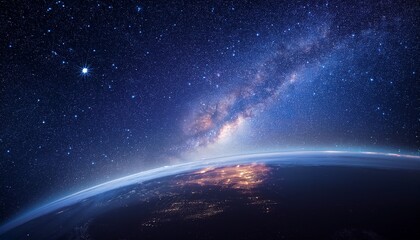 Wall Mural - deep outer space background