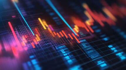 Poster - Understanding the Impact of Mergers on Business Growth with Graph Chart,  Full HD, 32k Resolution  