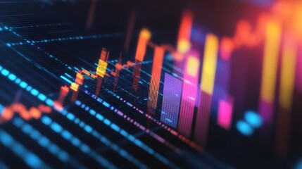 Aufkleber - Understanding the Impact of Mergers on Business Growth with Graph Chart,  Full HD, 32k Resolution  