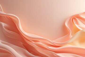 Poster - Soft Peach Gradient Background for Relaxing Design and Seamless Flow