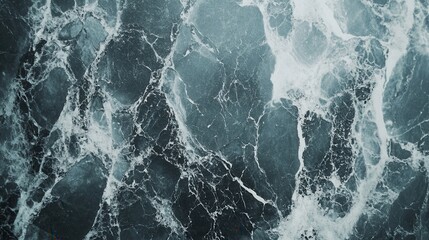 Aufkleber - Elegant gray marble texture with subtle white veins perfect for professional backgrounds or sophisticated design projects