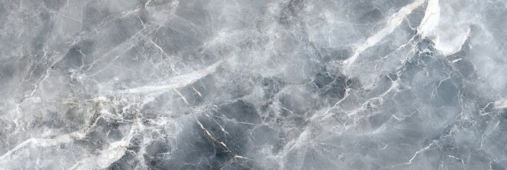 Aufkleber - Elegant gray marble texture featuring subtle white veins for a sophisticated and professional backdrop in design projects