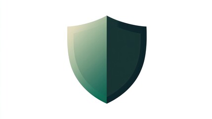 Poster - Protective Shield Icon with Gradient Effect for Security and Safety Concepts