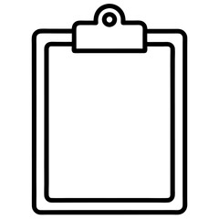 vector illustration of a clipboard with check mark icon