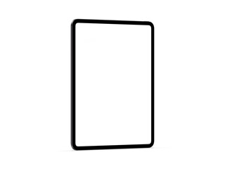 Wall Mural - high quality tablet mockup template in space black color