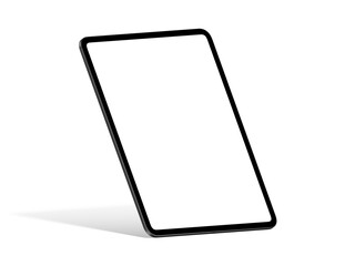 Wall Mural - high quality tablet mockup template in space black color